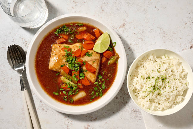 Filet de poisson & bouillon comme au Vietnam
