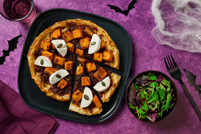 Tarte de patate douce & regards maléfiques