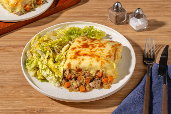 Hachis de l'auberge : raclette & porc haché