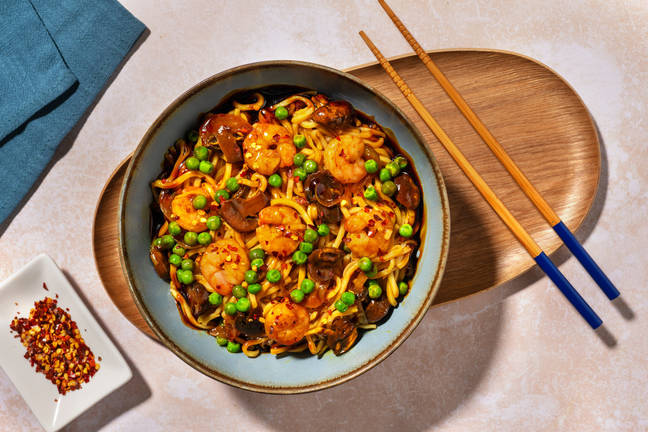 King Prawn Singapore Style Noodles