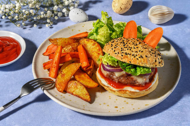 Hoppel hoppel: Bunny Burger mit Beyond Meat 