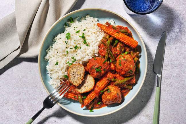 Thai Spiced Turkey Meatballs
