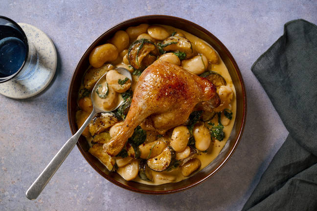 Duck Leg on Guinness® Braised Butter Bean Cassoulet