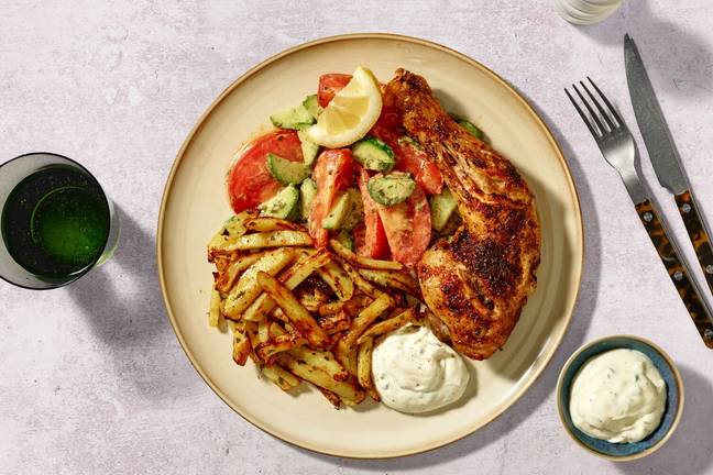 Cuisse de poulet BBQ & sauce ranch