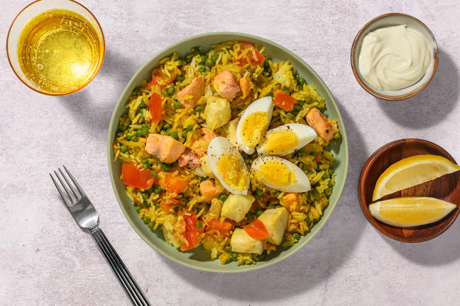 Curried Smoked Fish Kedgeree