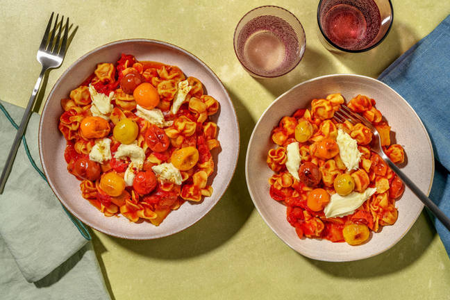 Mushroom Fiorelli with Bell Pepper