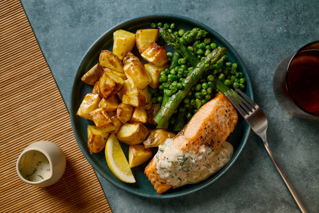 Creamy Lemon and Dill Salmon