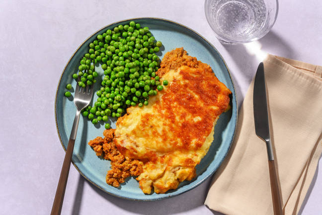 Scrub a Dub Beef Cottage Pie and Cheesy Mash