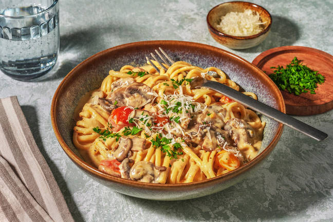 Truffle Mushroom Pasta