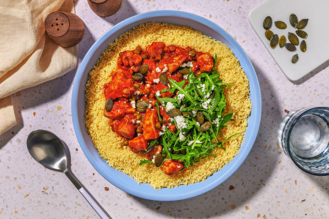 Super Quick Spicy Middle Eastern Style Chicken