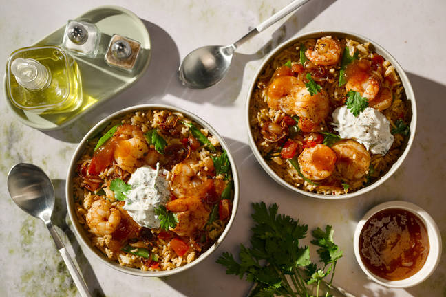 Malabar Style Prawn Biryani