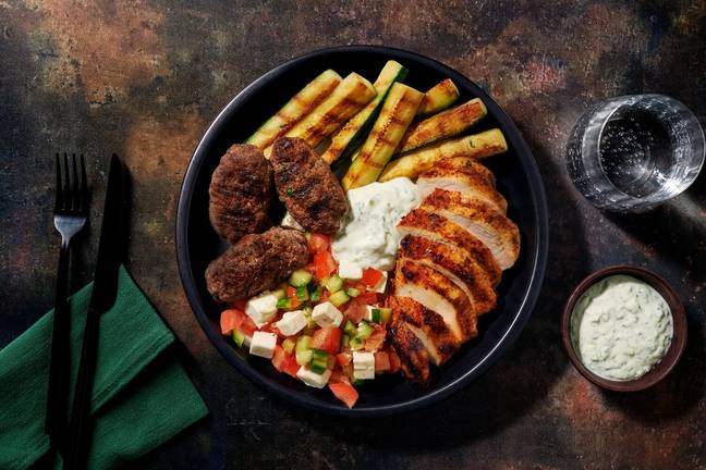 BBQ grec : souvlaki & keftas au persil