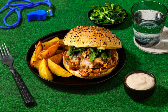 L'Arena Burger : cantal AOP & potatoes