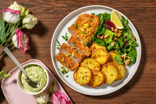 Ti amo : escalope de veau à la milanaise