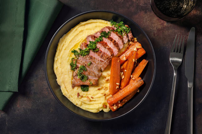 Escalope de veau, amandes & gremolata
