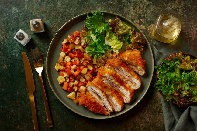 Cordon bleu maison : jambon & mozzarella