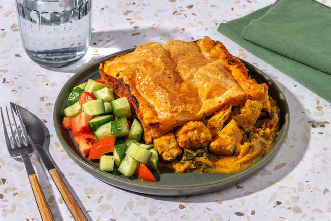 Curried Chicken Pie