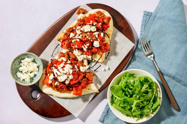 Chermoula Beef Loaded Naan