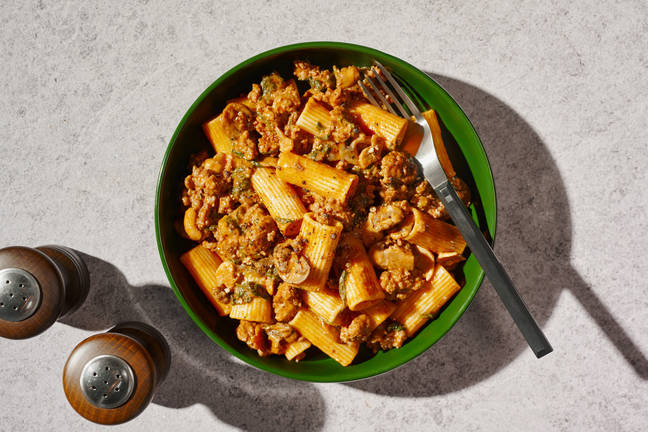 Peri Peri and Creme Fraiche Beef Pasta