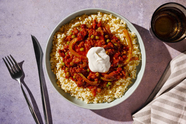 Super Quick Beef and Pea Rogan Josh