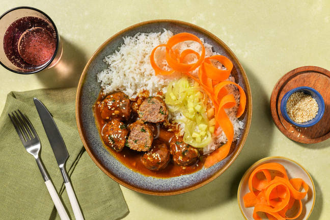 Gyu Dango: albóndigas de ternera en salsa oriental