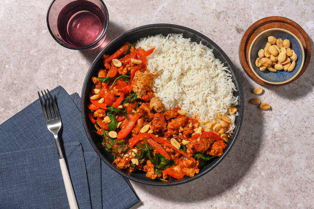 Quick Pork and Peanut West African Style Stew