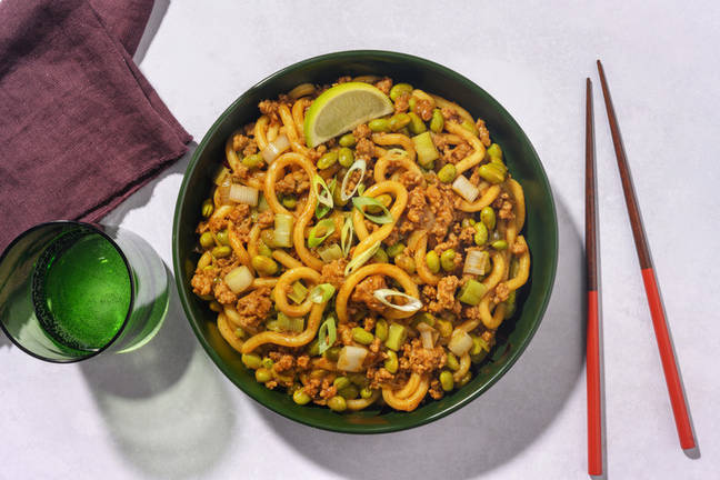 Thai Spiced Turkey Mince Udon