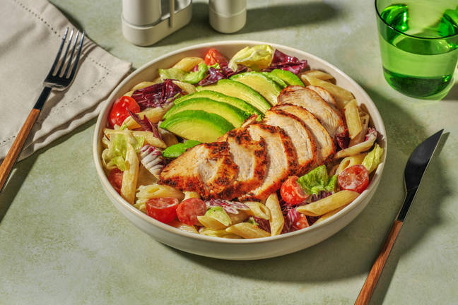 Salade de pâtes au poulet & avocat