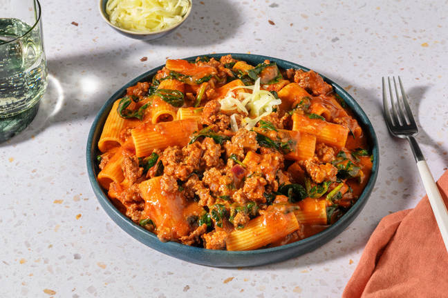 Chipotle Beef Rigatoni