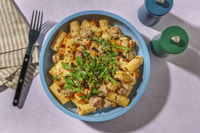 Sausage, Sage and Butternut Penne