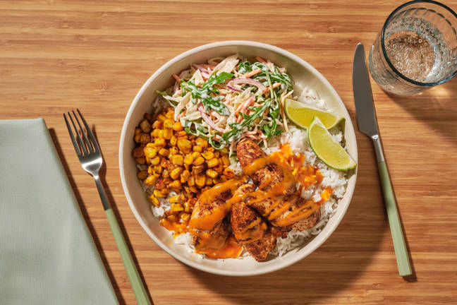 Lime Chicken and Amarillo Fiesta Rice Bowl
