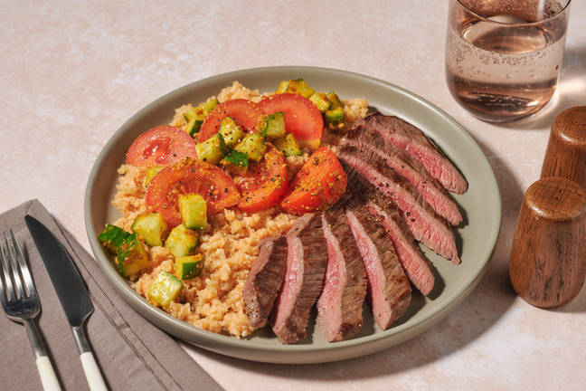 BBQ Beef Rump with  Chipotle Cauli Rice