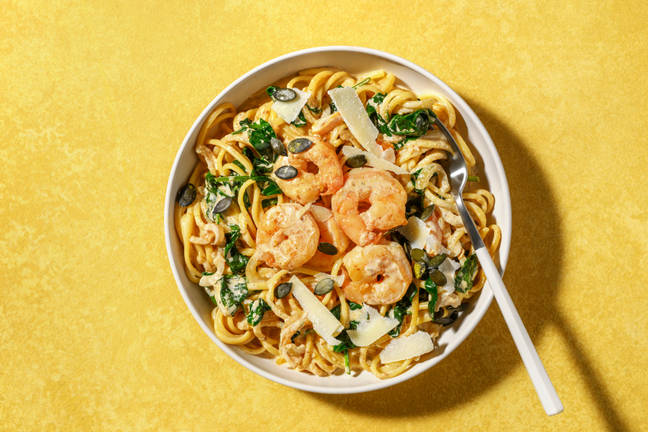 Kjapp middelhavsinspirert rekepasta