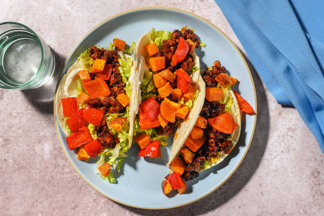 Thai Style Spiced Pork Tacos