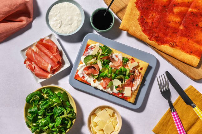 Extra cheesy familie-pizza-avond!