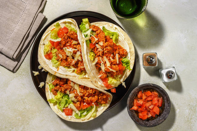 Tex-Mex Style Pork Mince Tacos