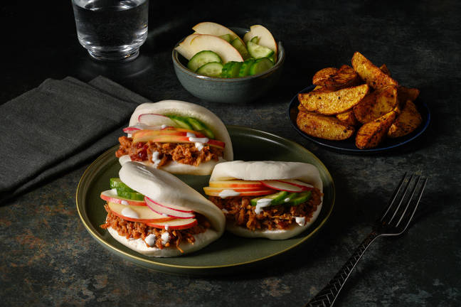 Pulled Pork Bao and Chilli Potatoes