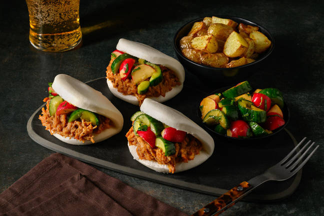 Maple and Miso Pulled Pork Bao Buns