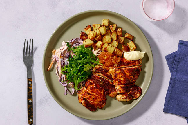 Put Your Feet Up Goan Style Chicken Traybake