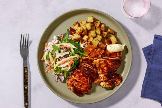Put Your Feet Up Goan Style Chicken Traybake