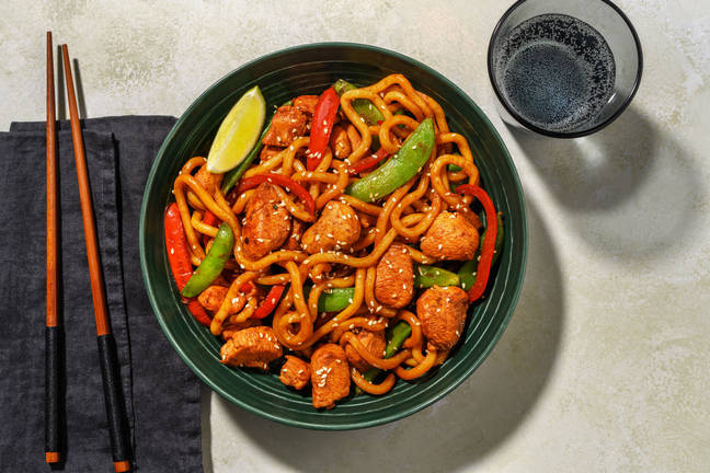 Speedy Spiced Chicken Udon