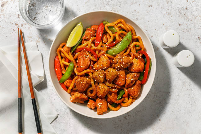Speedy Spiced Chicken Udon