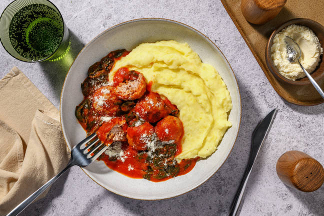 Italian Style Pork and Oregano Sausage Meatballs