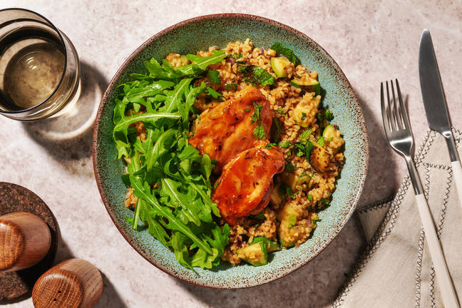 West African Style Spiced Chicken Thighs