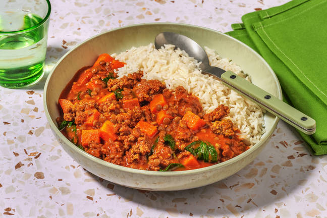 Lamb, Sweet Potato and Lentil Rogan Josh