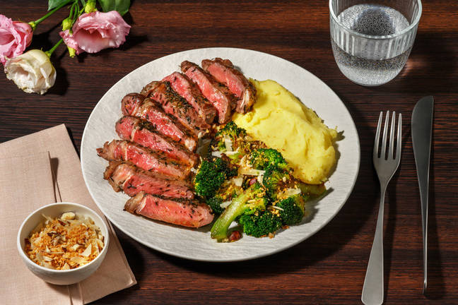 Irish Sirloin Steak in Truffle Butter