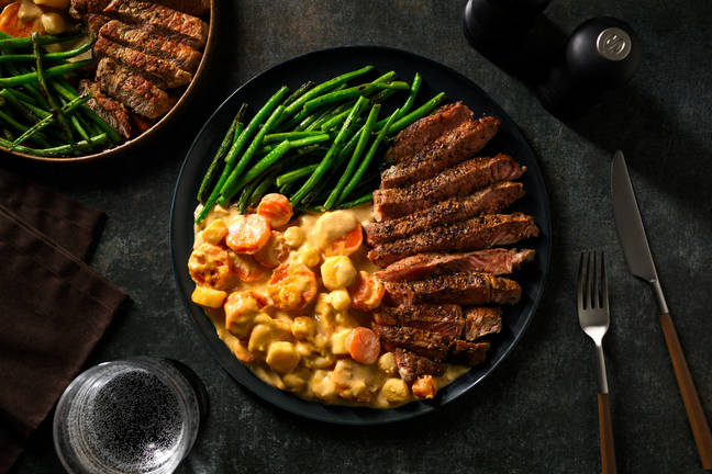 Pepper Crusted Irish Sirloin Steak