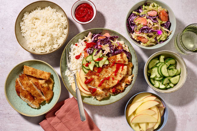 Build Your Own: Asian Style Crispy Chicken & Rice
