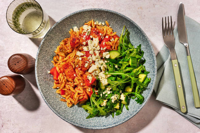 Chicken and Cashel Blue® Cheese Orzo Bowl