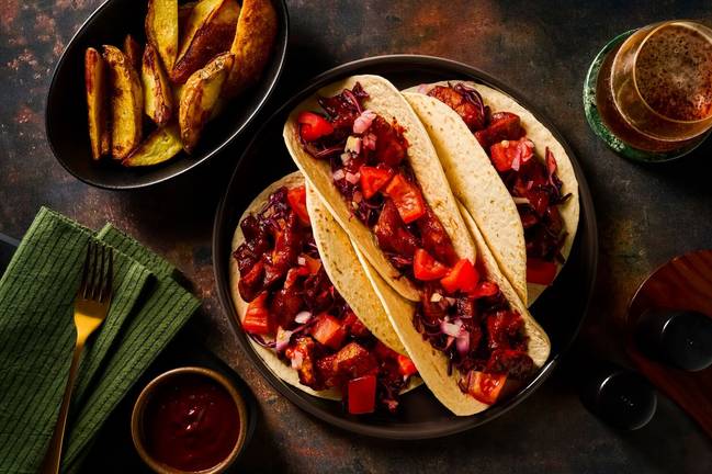 Satay Chicken Tortillas